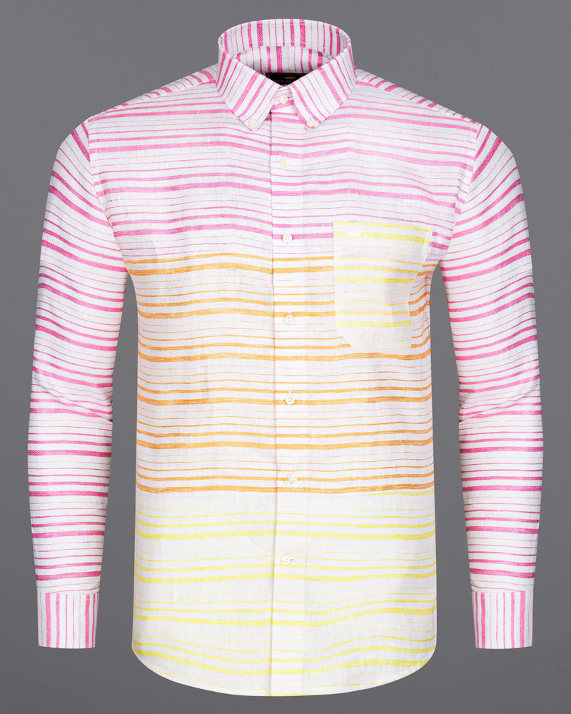 Bright White Multicolour Striped Luxurious Linen Designer Shirt  8763-BD-P118-38,8763-BD-P118-H-38,8763-BD-P118-39,8763-BD-P118-H-39,8763-BD-P118-40,8763-BD-P118-H-40,8763-BD-P118-42,8763-BD-P118-H-42,8763-BD-P118-44,8763-BD-P118-H-44,8763-BD-P118-46,8763-BD-P118-H-46,8763-BD-P118-48,8763-BD-P118-H-48,8763-BD-P118-50,8763-BD-P118-H-50,8763-BD-P118-52,8763-BD-P118-H-52