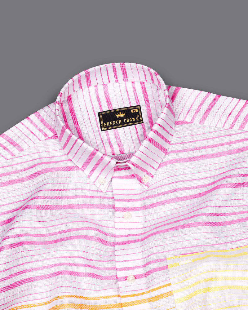 Bright White Multicolour Striped Luxurious Linen Designer Shirt  8763-BD-P118-38,8763-BD-P118-H-38,8763-BD-P118-39,8763-BD-P118-H-39,8763-BD-P118-40,8763-BD-P118-H-40,8763-BD-P118-42,8763-BD-P118-H-42,8763-BD-P118-44,8763-BD-P118-H-44,8763-BD-P118-46,8763-BD-P118-H-46,8763-BD-P118-48,8763-BD-P118-H-48,8763-BD-P118-50,8763-BD-P118-H-50,8763-BD-P118-52,8763-BD-P118-H-52