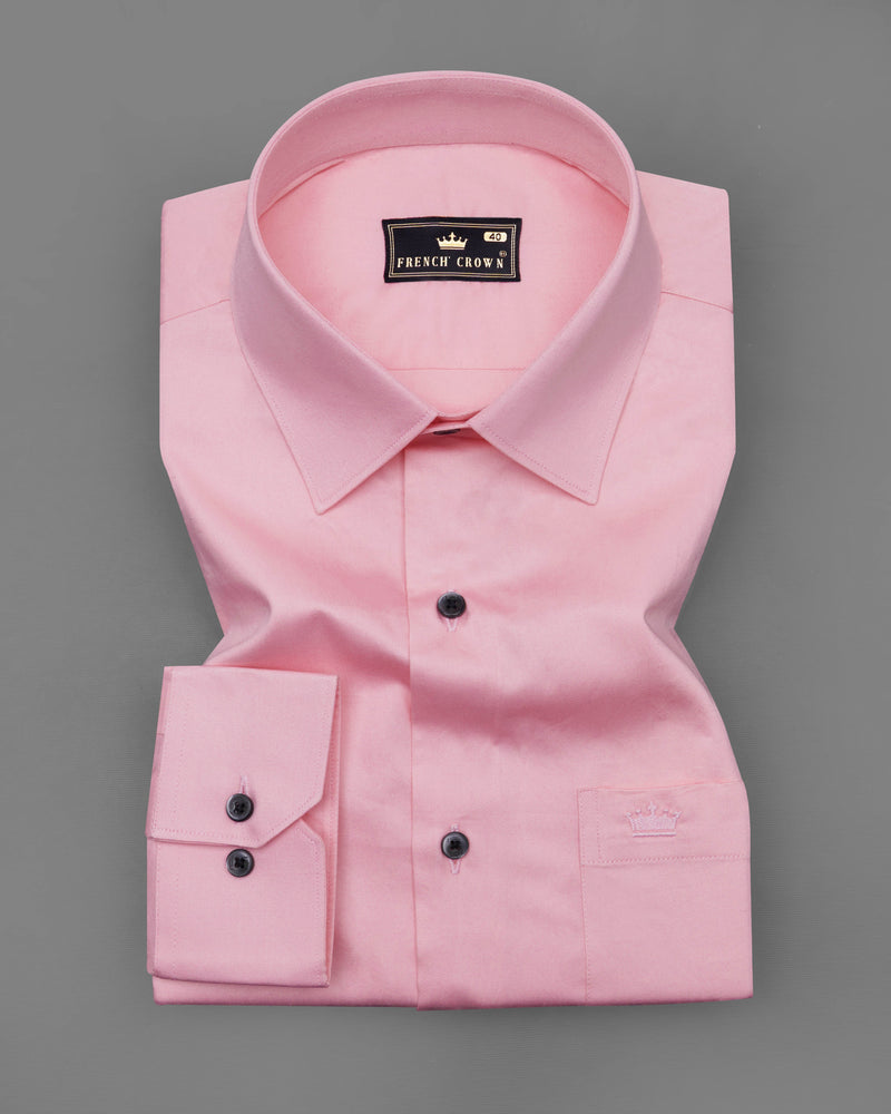 Azalea Pink Super Soft Premium Cotton Shirt  8823-BLK-38,8823-BLK-H-38,8823-BLK-39,8823-BLK-H-39,8823-BLK-40,8823-BLK-H-40,8823-BLK-42,8823-BLK-H-42,8823-BLK-44,8823-BLK-H-44,8823-BLK-46,8823-BLK-H-46,8823-BLK-48,8823-BLK-H-48,8823-BLK-50,8823-BLK-H-50,8823-BLK-52,8823-BLK-H-52