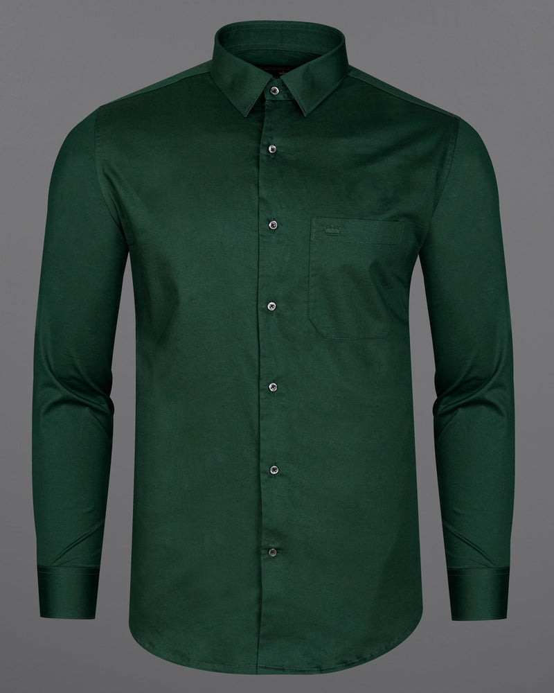 Phthalo Dark Green Super Soft Premium Cotton Shirt 8859-BLK-38, 8859-BLK-H-38,  8859-BLK-39,  8859-BLK-H-39,  8859-BLK-40,  8859-BLK-H-40,  8859-BLK-42,  8859-BLK-H-42,  8859-BLK-44,  8859-BLK-H-44,  8859-BLK-46,  8859-BLK-H-46,  8859-BLK-48,  8859-BLK-H-48,  8859-BLK-50,  8859-BLK-H-50,  8859-BLK-52,  8859-BLK-H-52