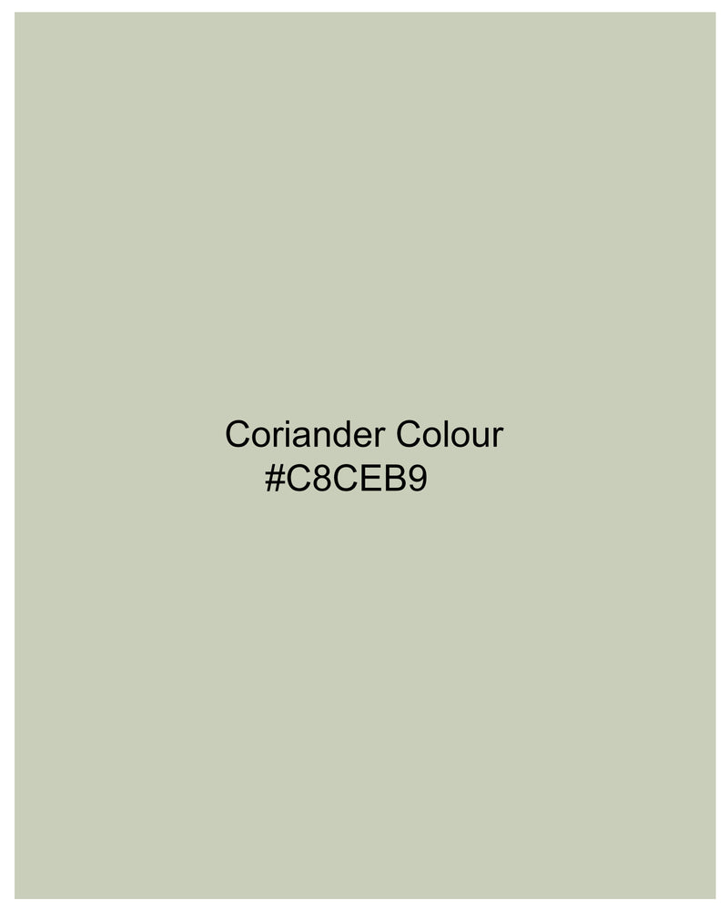 Coriander Green Super Soft Premium Cotton Shirt 8875-BLK-38, 8875-BLK-H-38,  8875-BLK-39,  8875-BLK-H-39,  8875-BLK-40,  8875-BLK-H-40,  8875-BLK-42,  8875-BLK-H-42,  8875-BLK-44,  8875-BLK-H-44,  8875-BLK-46,  8875-BLK-H-46,  8875-BLK-48,  8875-BLK-H-48,  8875-BLK-50,  8875-BLK-H-50,  8875-BLK-52,  8875-BLK-H-52