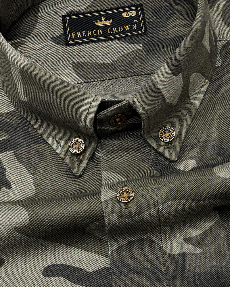 Lunar Green with Concord Gray Camouflage Printed  Premium Tencel Shirt 8895-BD-MB-38,8895-BD-MB-H-38,8895-BD-MB-39,8895-BD-MB-H-39,8895-BD-MB-40,8895-BD-MB-H-40,8895-BD-MB-42,8895-BD-MB-H-42,8895-BD-MB-44,8895-BD-MB-H-44,8895-BD-MB-46,8895-BD-MB-H-46,8895-BD-MB-48,8895-BD-MB-H-48,8895-BD-MB-50,8895-BD-MB-H-50,8895-BD-MB-52,8895-BD-MB-H-52