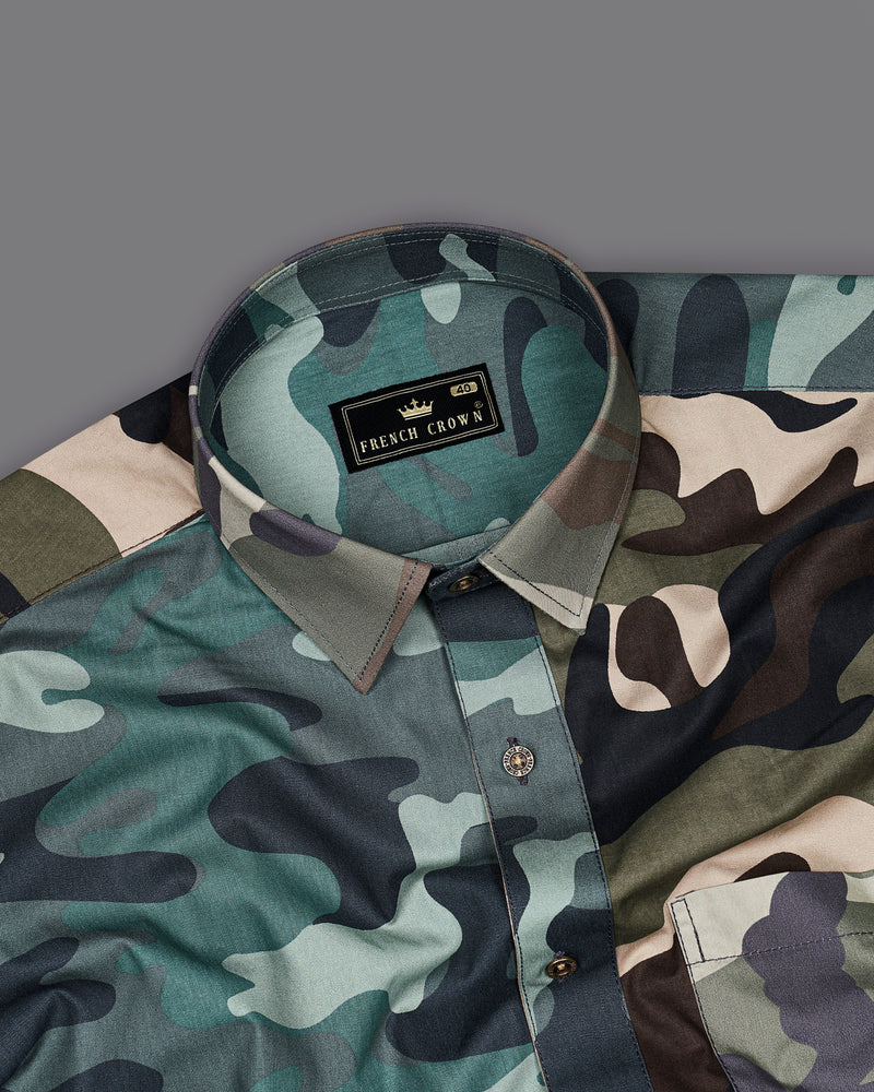 Casal Green with Gunmetal Blue Multicolour Camouflage Military Printed Royal Oxford Designer Shirt 8907-MB-P331-38,8907-MB-P331-H-38,8907-MB-P331-39,8907-MB-P331-H-39,8907-MB-P331-40,8907-MB-P331-H-40,8907-MB-P331-42,8907-MB-P331-H-42,8907-MB-P331-44,8907-MB-P331-H-44,8907-MB-P331-46,8907-MB-P331-H-46,8907-MB-P331-48,8907-MB-P331-H-48,8907-MB-P331-50,8907-MB-P331-H-50,8907-MB-P331-52,8907-MB-P331-H-52