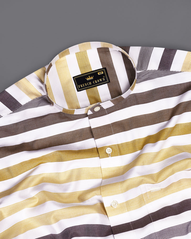 Bright White with Harvest and Puce Brown Striped Dobby Textured Premium Giza Cotton Shirt 9074-M-38, 9074-M-H-38, 9074-M-39, 9074-M-H-39, 9074-M-40, 9074-M-H-40, 9074-M-42, 9074-M-H-42, 9074-M-44, 9074-M-H-44, 9074-M-46, 9074-M-H-46, 9074-M-48, 9074-M-H-48, 9074-M-50, 9074-M-H-50, 9074-M-52, 9074-M-H-52