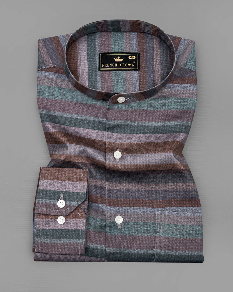 Turquoise Green with Iridium Green Multicolour Striped Super Soft Premium Cotton Shirt 9258-M-38, 9258-M-H-38, 9258-M-39, 9258-M-H-39, 9258-M-40, 9258-M-H-40, 9258-M-42, 9258-M-H-42, 9258-M-44, 9258-M-H-44, 9258-M-46, 9258-M-H-46, 9258-M-48, 9258-M-H-48, 9258-M-50, 9258-M-H-50, 9258-M-52, 9258-M-H-52