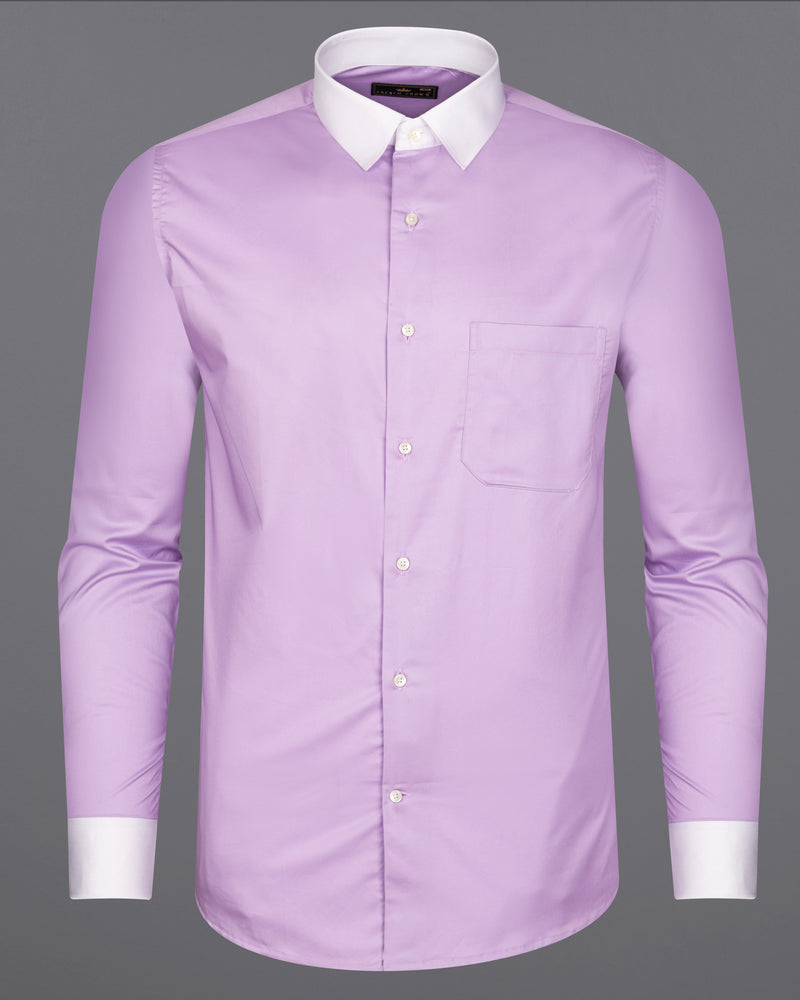 Gainsboro Purple with White Collar Super Soft Premium Cotton Shirt 9291-WCC-38, 9291-WCC-H-38, 9291-WCC-39, 9291-WCC-H-39, 9291-WCC-40, 9291-WCC-H-40, 9291-WCC-42, 9291-WCC-H-42, 9291-WCC-44, 9291-WCC-H-44, 9291-WCC-46, 9291-WCC-H-46, 9291-WCC-48, 9291-WCC-H-48, 9291-WCC-50, 9291-WCC-H-50, 9291-WCC-52, 9291-WCC-H-52