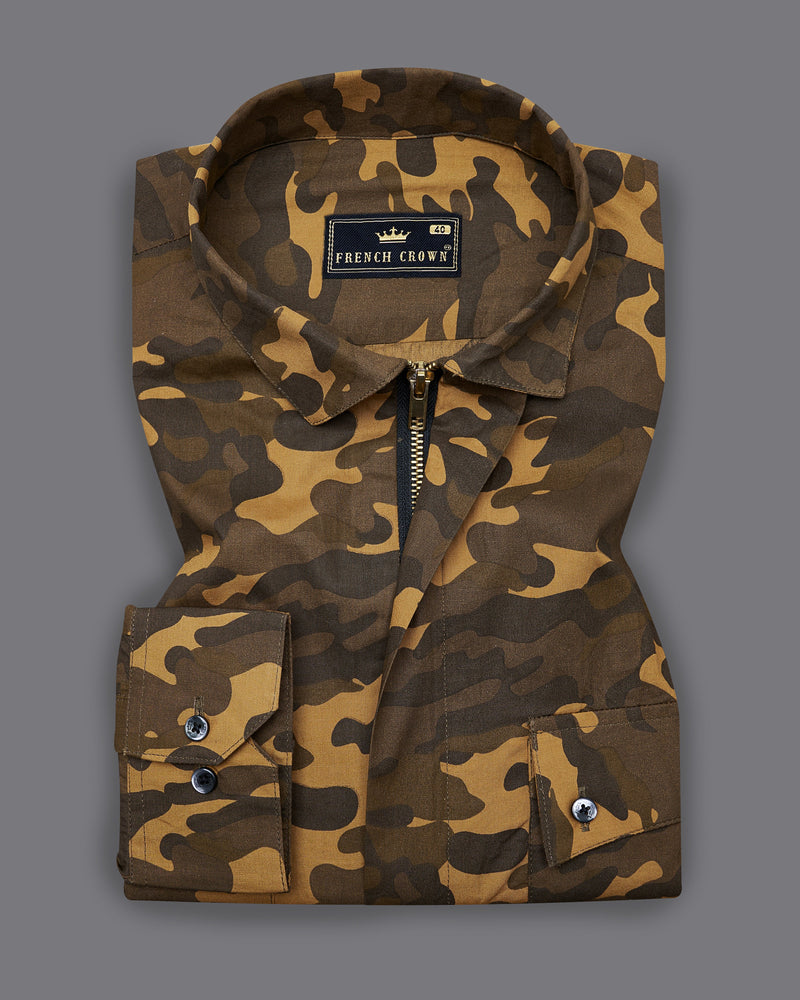 Taupe Brown with Birch Green Camouflage Royal Oxford Overshirt with Zipper Closure 9298-OS-ZP-P95-38, 9298-OS-ZP-P95-H-38, 9298-OS-ZP-P95-39, 9298-OS-ZP-P95-H-39, 9298-OS-ZP-P95-40, 9298-OS-ZP-P95-H-40, 9298-OS-ZP-P95-42, 9298-OS-ZP-P95-H-42, 9298-OS-ZP-P95-44, 9298-OS-ZP-P95-H-44, 9298-OS-ZP-P95-46, 9298-OS-ZP-P95-H-46, 9298-OS-ZP-P95-48, 9298-OS-ZP-P95-H-48, 9298-OS-ZP-P95-50, 9298-OS-ZP-P95-H-50, 9298-OS-ZP-P95-52, 9298-OS-ZP-P95-H-52