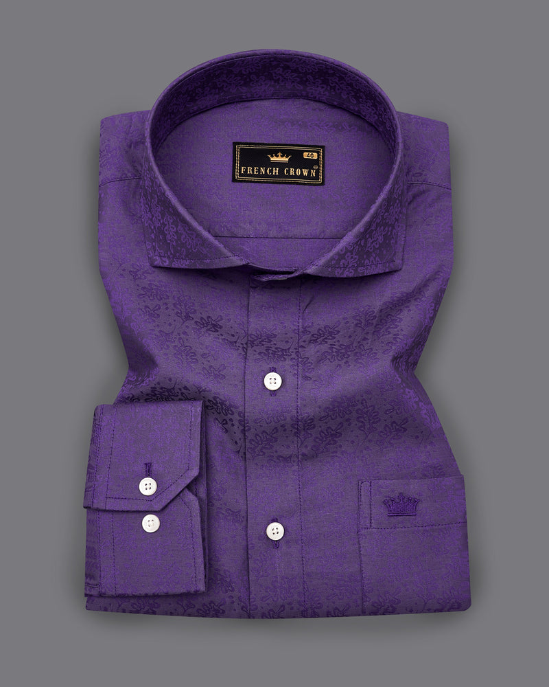 Byzantium Purple Jacquard Textured Premium Giza Cotton Shirt 9316-CA-38, 9316-CA-H-38, 9316-CA-39, 9316-CA-H-39, 9316-CA-40, 9316-CA-H-40, 9316-CA-42, 9316-CA-H-42, 9316-CA-44, 9316-CA-H-44, 9316-CA-46, 9316-CA-H-46, 9316-CA-48, 9316-CA-H-48, 9316-CA-50, 9316-CA-H-50, 9316-CA-52, 9316-CA-H-52