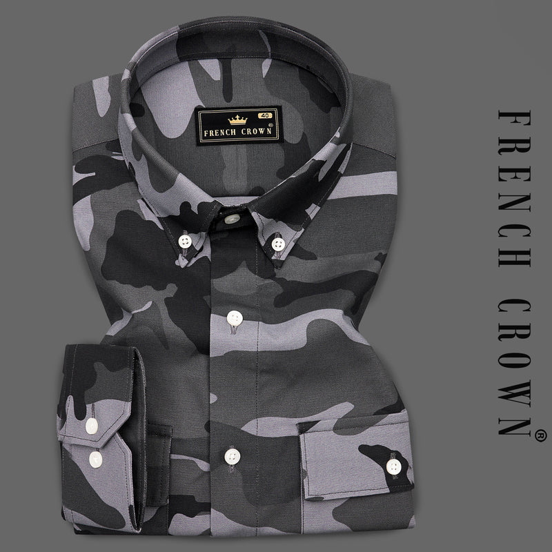 Iridium Gray with Jade Black Camouflage Royal Oxford Designer Shirt 9339-BD-OS-D123-38, 9339-BD-OS-D123-H-38, 9339-BD-OS-D123-39, 9339-BD-OS-D123-H-39, 9339-BD-OS-D123-40, 9339-BD-OS-D123-H-40, 9339-BD-OS-D123-42, 9339-BD-OS-D123-H-42, 9339-BD-OS-D123-44, 9339-BD-OS-D123-H-44, 9339-BD-OS-D123-46, 9339-BD-OS-D123-H-46, 9339-BD-OS-D123-48, 9339-BD-OS-D123-H-48, 9339-BD-OS-D123-50, 9339-BD-OS-D123-H-50, 9339-BD-OS-D123-52, 9339-BD-OS-D123-H-52