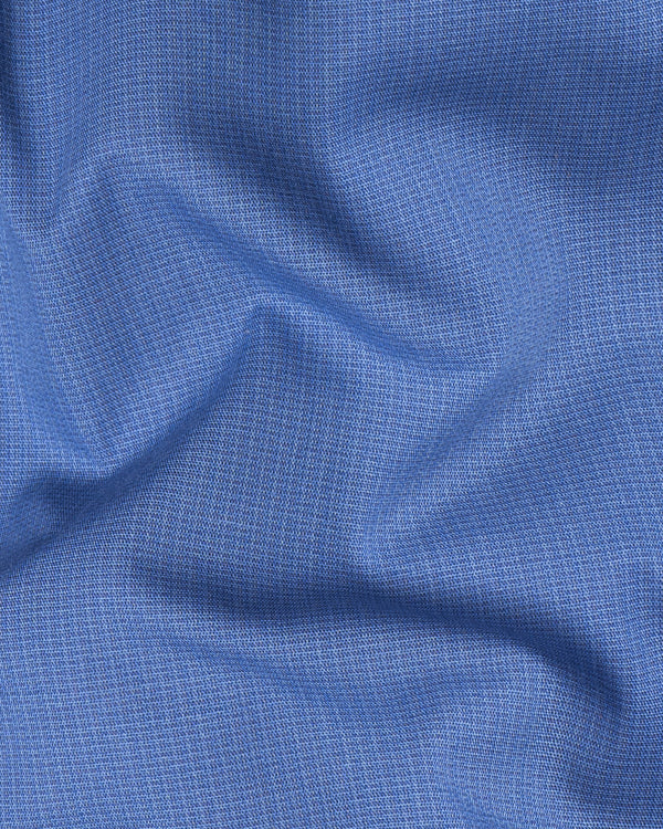 Scampi Blue Dobby Textured Premium Giza Cotton Shirt 9382-CA-38, 9382-CA-H-38, 9382-CA-39, 9382-CA-H-39, 9382-CA-40, 9382-CA-H-40, 9382-CA-42, 9382-CA-H-42, 9382-CA-44, 9382-CA-H-44, 9382-CA-46, 9382-CA-H-46, 9382-CA-48, 9382-CA-H-48, 9382-CA-50, 9382-CA-H-50, 9382-CA-52, 9382-CA-H-52