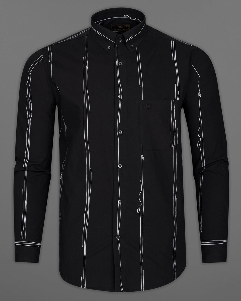 Jade Black With White Striped Royal Oxford Shirt 9429-BD-BLK-38, 9429-BD-BLK-H-38, 9429-BD-BLK-39, 9429-BD-BLK-H-39, 9429-BD-BLK-40, 9429-BD-BLK-H-40, 9429-BD-BLK-42, 9429-BD-BLK-H-42, 9429-BD-BLK-44, 9429-BD-BLK-H-44, 9429-BD-BLK-46, 9429-BD-BLK-H-46, 9429-BD-BLK-48, 9429-BD-BLK-H-48, 9429-BD-BLK-50, 9429-BD-BLK-H-50, 9429-BD-BLK-52, 9429-BD-BLK-H-52