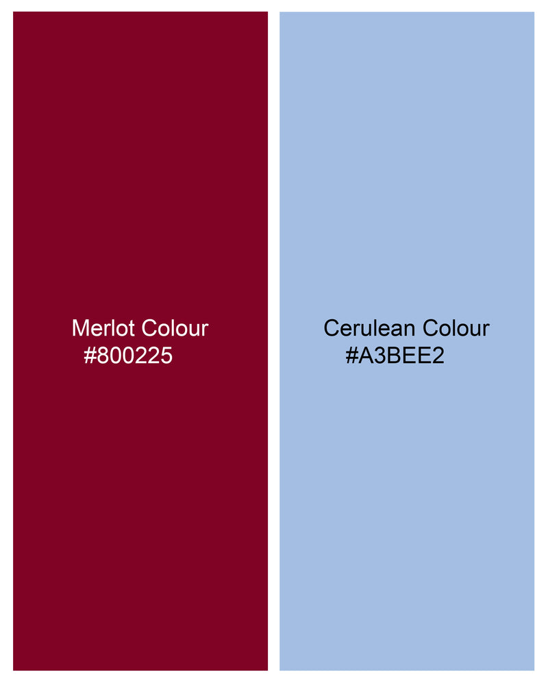 Merlot Red with Cerulean Blue and Multicolour Super Soft Premium Cotton Designer Shirt 9447-P506-38, 9447-P506-H-38, 9447-P506-39, 9447-P506-H-39, 9447-P506-40, 9447-P506-H-40, 9447-P506-42, 9447-P506-H-42, 9447-P506-44, 9447-P506-H-44, 9447-P506-46, 9447-P506-H-46, 9447-P506-48, 9447-P506-H-48, 9447-P506-50, 9447-P506-H-50, 9447-P506-52, 9447-P506-H-52