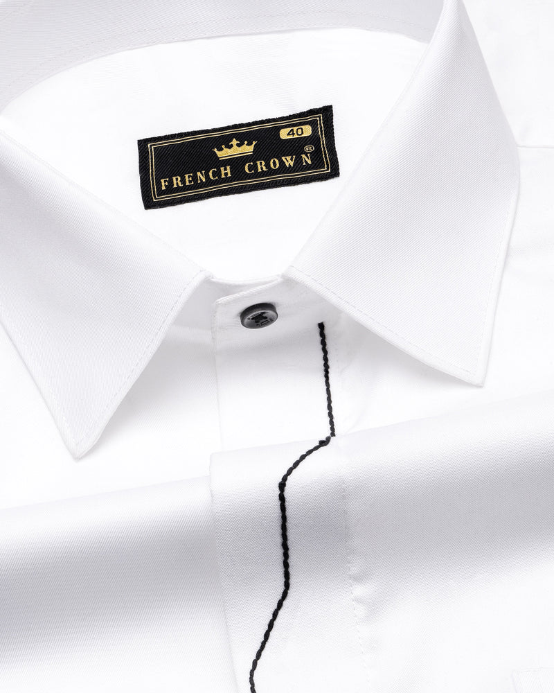 Bright White with Black Thread Work Royal Oxford Designer Shirt 9526-BLK-P418-38, 9526-BLK-P418-H-38, 9526-BLK-P418-39, 9526-BLK-P418-H-39, 9526-BLK-P418-40, 9526-BLK-P418-H-40, 9526-BLK-P418-42, 9526-BLK-P418-H-42, 9526-BLK-P418-44, 9526-BLK-P418-H-44, 9526-BLK-P418-46, 9526-BLK-P418-H-46, 9526-BLK-P418-48, 9526-BLK-P418-H-48, 9526-BLK-P418-50, 9526-BLK-P418-H-50, 9526-BLK-P418-52, 9526-BLK-P418-H-52