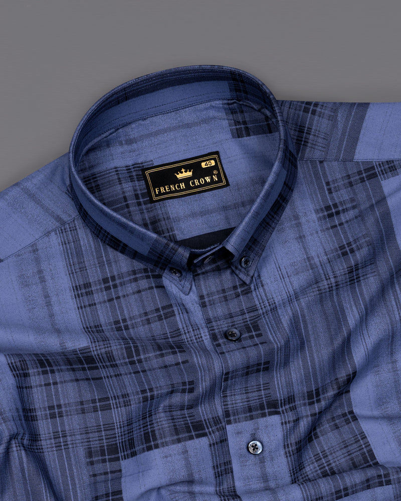 Scampi Blue with Black Premium Cotton Shirt 9565-BD-BLE-38, 9565-BD-BLE-H-38, 9565-BD-BLE-39, 9565-BD-BLE-H-39, 9565-BD-BLE-40, 9565-BD-BLE-H-40, 9565-BD-BLE-42, 9565-BD-BLE-H-42, 9565-BD-BLE-44, 9565-BD-BLE-H-44, 9565-BD-BLE-46, 9565-BD-BLE-H-46, 9565-BD-BLE-48, 9565-BD-BLE-H-48, 9565-BD-BLE-50, 9565-BD-BLE-H-50, 9565-BD-BLE-52, 9565-BD-BLE-H-52