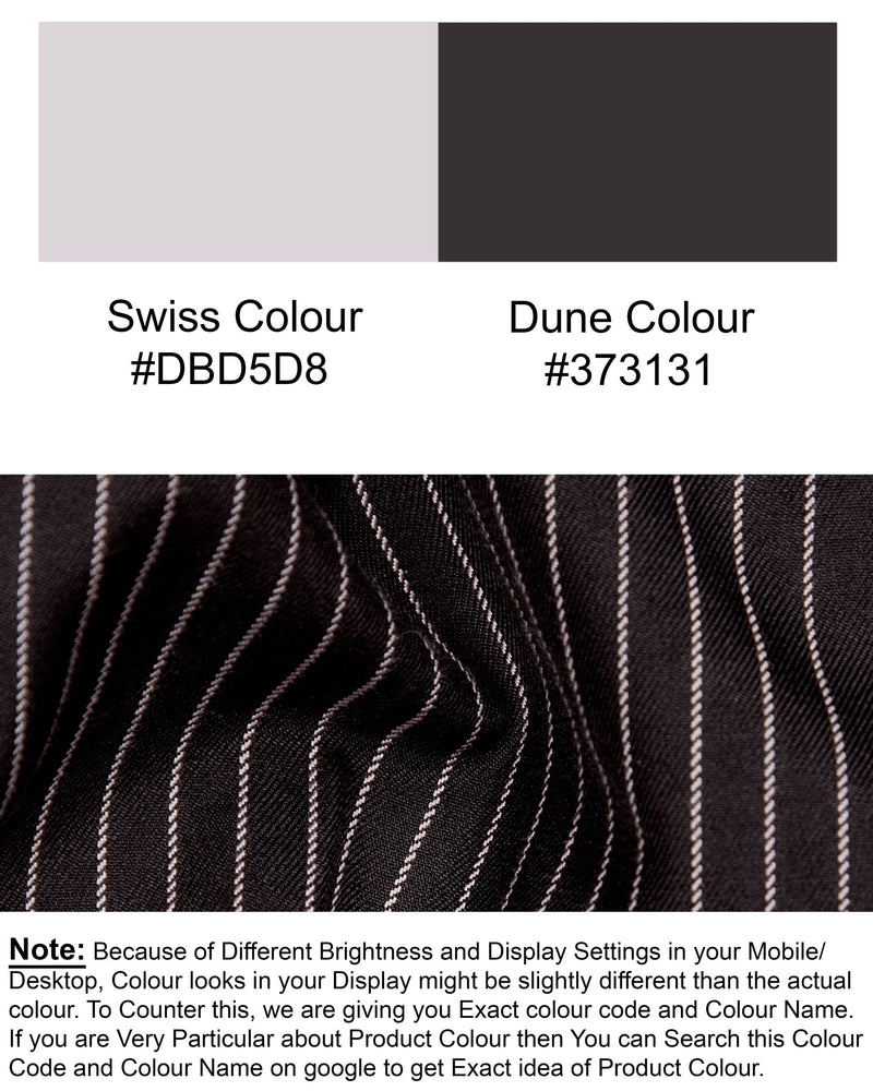 Dune with Swiss Grey Striped Wool Rich Blazer BL1301-SB-36, BL1301-SB-38, BL1301-SB-40, BL1301-SB-42, BL1301-SB-44, BL1301-SB-50, BL1301-SB-52, BL1301-SB-54, BL1301-SB-56, BL1301-SB-46, BL1301-SB-48, BL1301-SB-58, BL1301-SB-60