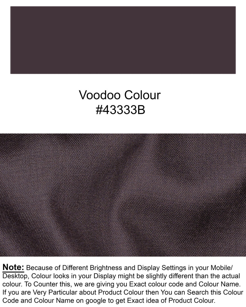 Voodoo Purple Subtle Checked Wool Rich Blazer BL1398-SB-36, BL1398-SB-38, BL1398-SB-40, BL1398-SB-42, BL1398-SB-44, BL1398-SB-46, BL1398-SB-48, BL1398-SB-50, BL1398-SB-52, BL1398-SB-54, BL1398-SB-56, BL1398-SB-58, BL1398-SB-60