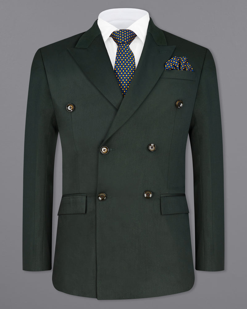 Juniper Green Double Breasted Blazer