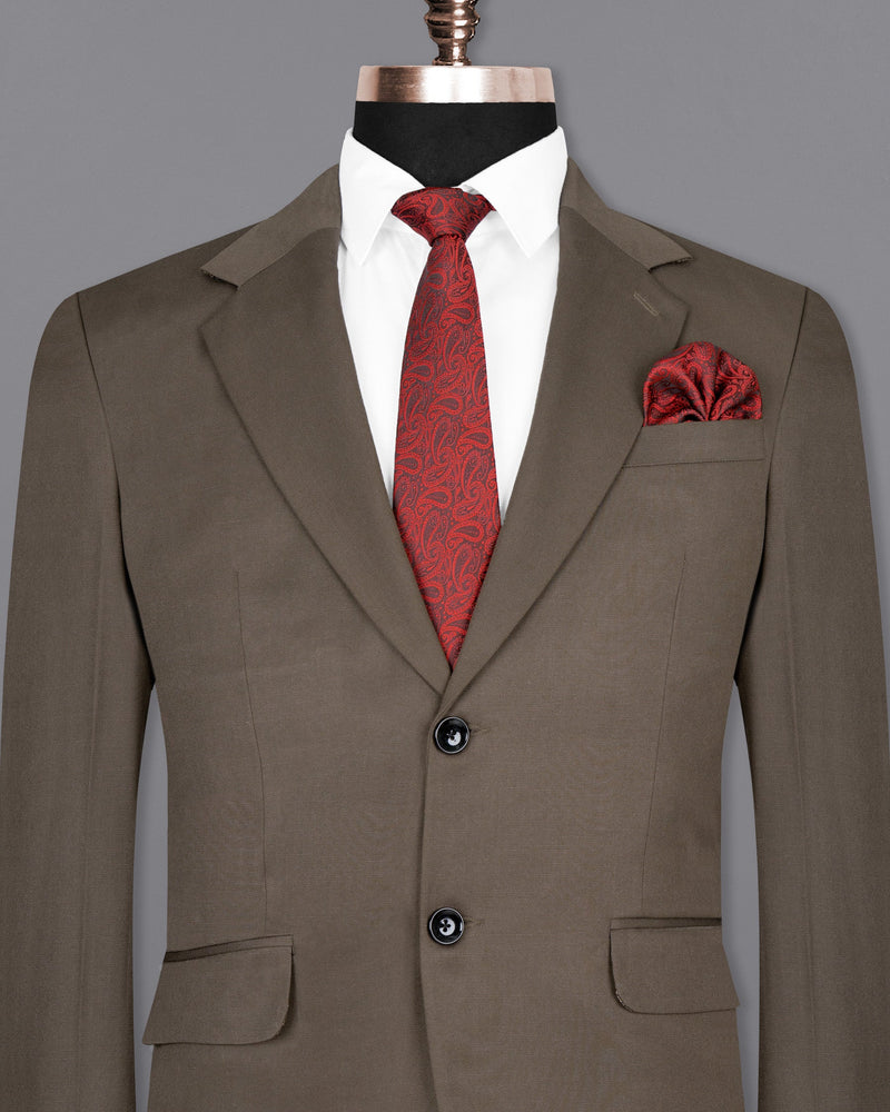 Don Juan Brown Wool Rich Blazer BL1496-SB-36, BL1496-SB-38, BL1496-SB-40, BL1496-SB-42, BL1496-SB-44, BL1496-SB-46, BL1496-SB-48, BL1496-SB-50, BL1496-SB-52, BL1496-SB-54, BL1496-SB-56, BL1496-SB-58, BL1496-SB-60