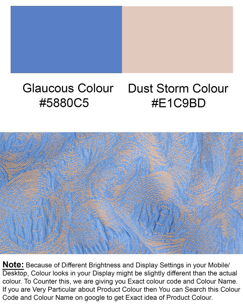 Glaucous Blue and Dust Storm Beige Cross Buttoned Bandhgala Designer Blazer BL1668-CBG2-36, BL1668-CBG2-38, BL1668-CBG2-40, BL1668-CBG2-42, BL1668-CBG2-44, BL1668-CBG2-46, BL1668-CBG2-48, BL1668-CBG2-50, BL1668-CBG2-52, BL1668-CBG2-54, BL1668-CBG2-56, BL1668-CBG2-58, BL1668-CBG2-60