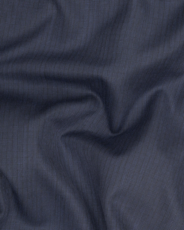 Tuna Blue Premium Cotton Designer Sports Blazer
