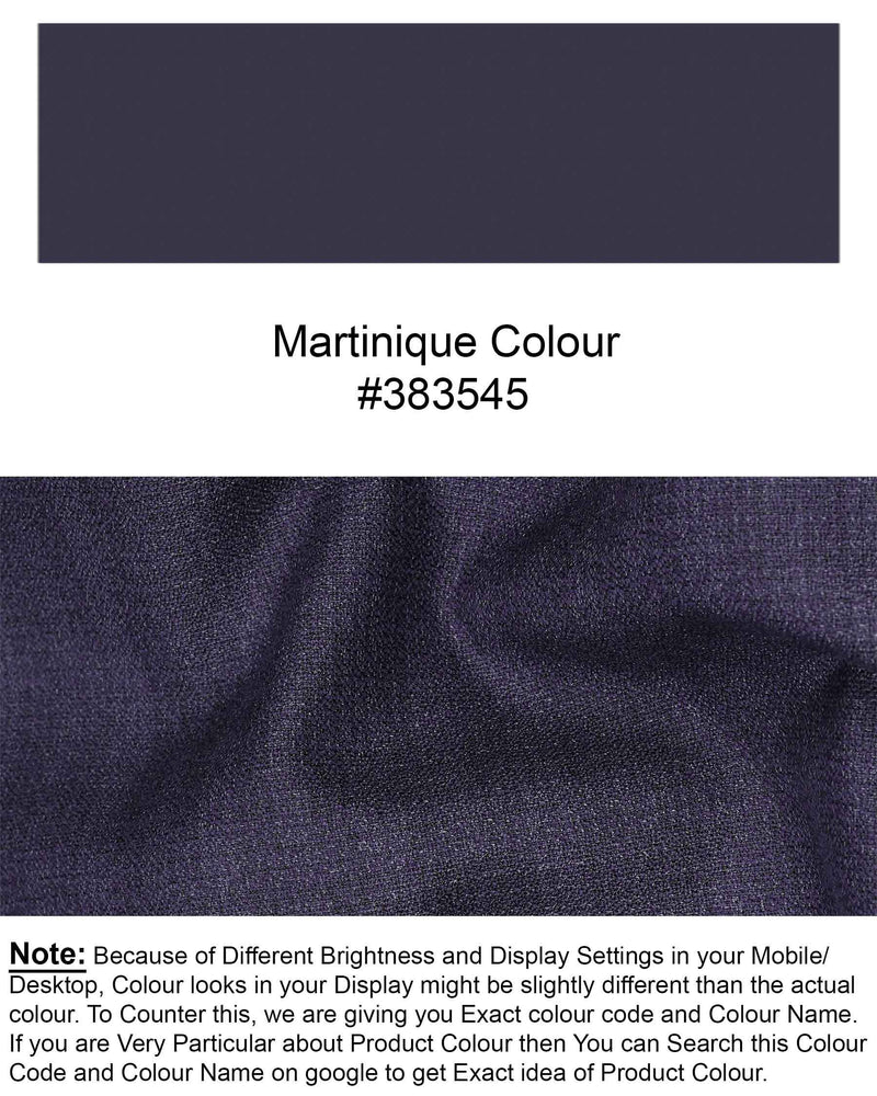 Martinique Navy Blue Subtle Checkered Single Breasted Blazer BL1963-SB-36, BL1963-SB-38, BL1963-SB-40, BL1963-SB-42, BL1963-SB-44, BL1963-SB-46, BL1963-SB-48, BL1963-SB-50, BL1963-SB-52, BL1963-SB-54, BL1963-SB-56, BL1963-SB-58, BL1963-SB-60