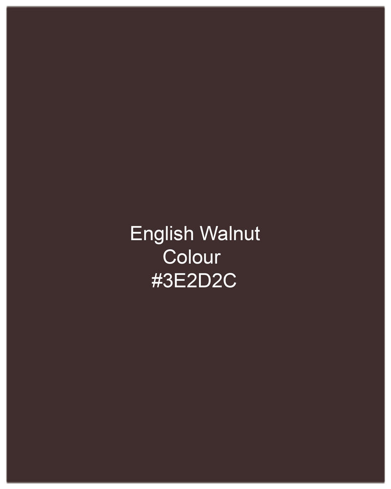 English Walnut Brown Cross Buttoned Bandhgala Blazer BL1988-CBG2-36, BL1988-CBG2-38, BL1988-CBG2-40, BL1988-CBG2-42, BL1988-CBG2-44, BL1988-CBG2-46, BL1988-CBG2-48, BL1988-CBG2-50, BL1988-CBG2-52, BL1988-CBG2-54, BL1988-CBG2-56, BL1988-CBG2-58, BL1988-CBG2-60