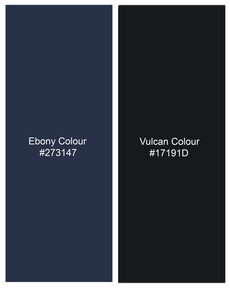 Ebony Navy Blue Vulcan Black Textured Single Breasted Blazer BL2188-SB-36, BL2188-SB-38, BL2188-SB-40, BL2188-SB-42, BL2188-SB-44, BL2188-SB-46, BL2188-SB-48, BL2188-SB-50, BL2188-SB-52, BL2188-SB-54, BL2188-SB-56, BL2188-SB-58, BL2188-SB-60