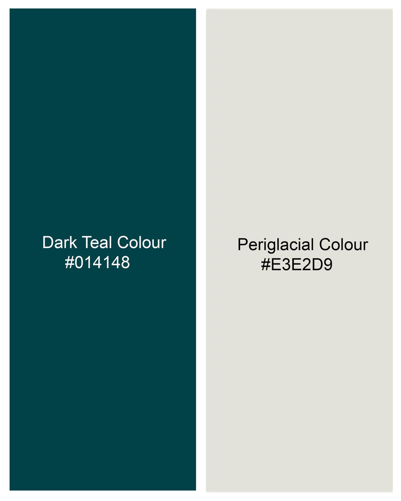 Dark Teal Green with Periglacial Cream Square Cotton Thread Heavy Embroidered Bandhgala Designer Indo-Western Blazer BL2193-BG-36, BL2193-BG-38, BL2193-BG-40, BL2193-BG-42, BL2193-BG-44, BL2193-BG-46, BL2193-BG-48, BL2193-BG-50, BL2193-BG-52, BL2193-BG-54, BL2193-BG-56, BL2193-BG-58, BL2193-BG-60