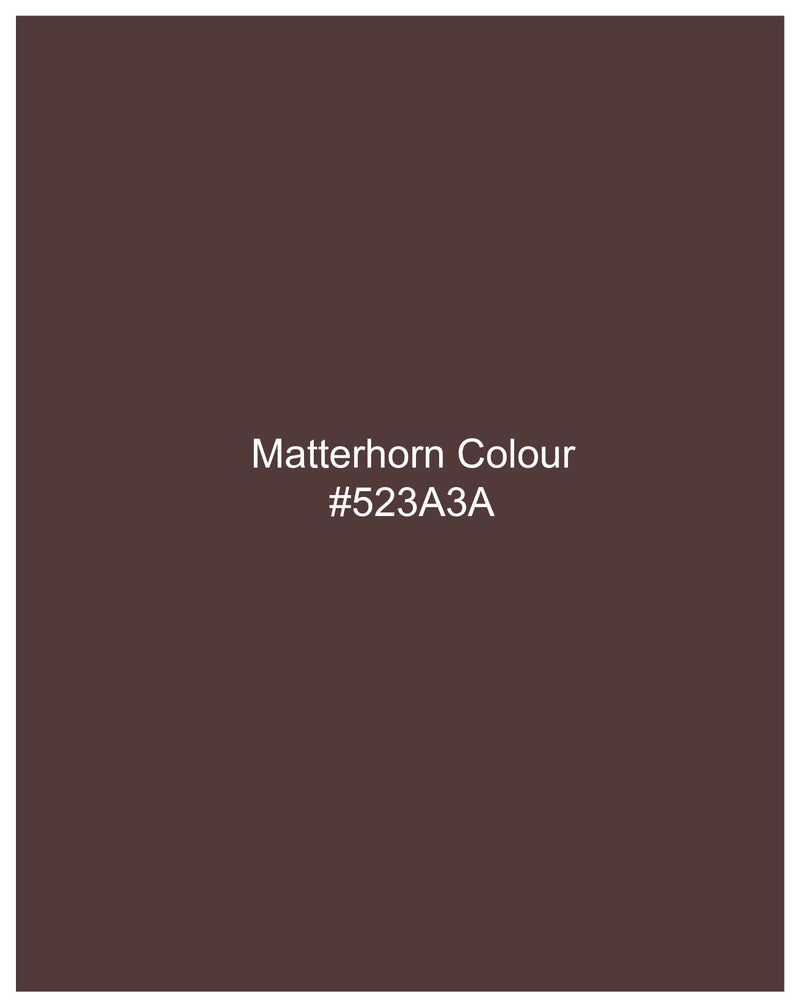 Matterhorn Brown Single Breasted Blazer BL2244-SB-36, BL2244-SB-38, BL2244-SB-40, BL2244-SB-42, BL2244-SB-44, BL2244-SB-46, BL2244-SB-48, BL2244-SB-50, BL2244-SB-52, BL2244-SB-54, BL2244-SB-56, BL2244-SB-58, BL2244-SB-60