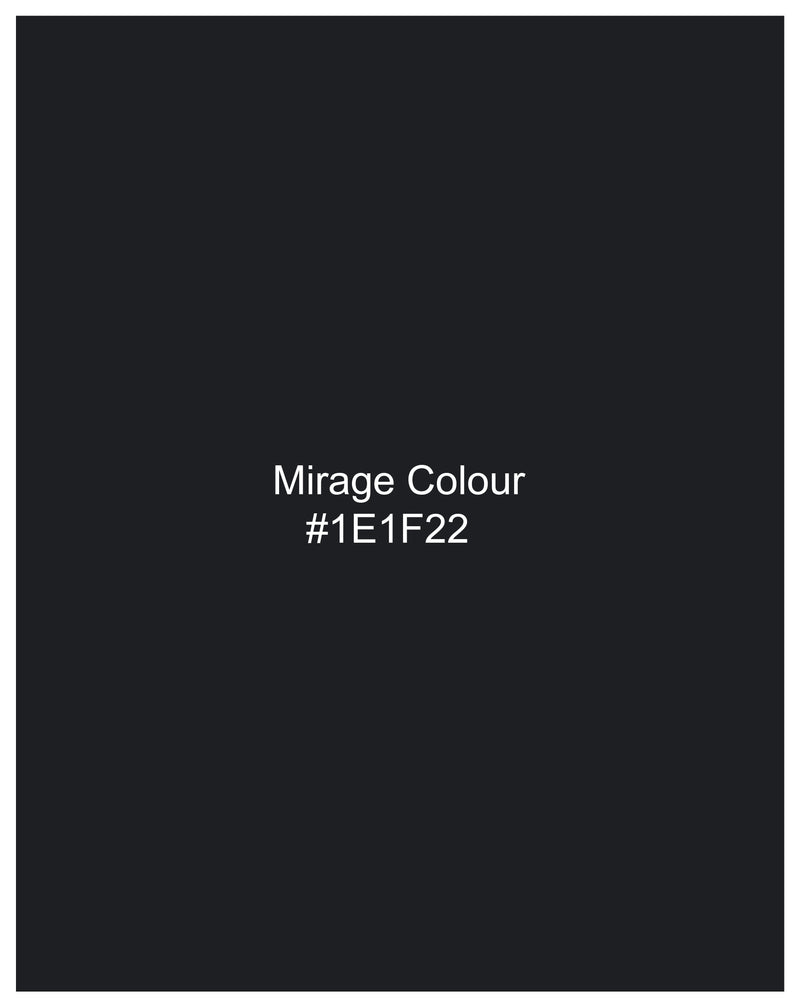 Mirage Black Striped Double Breasted Blazer