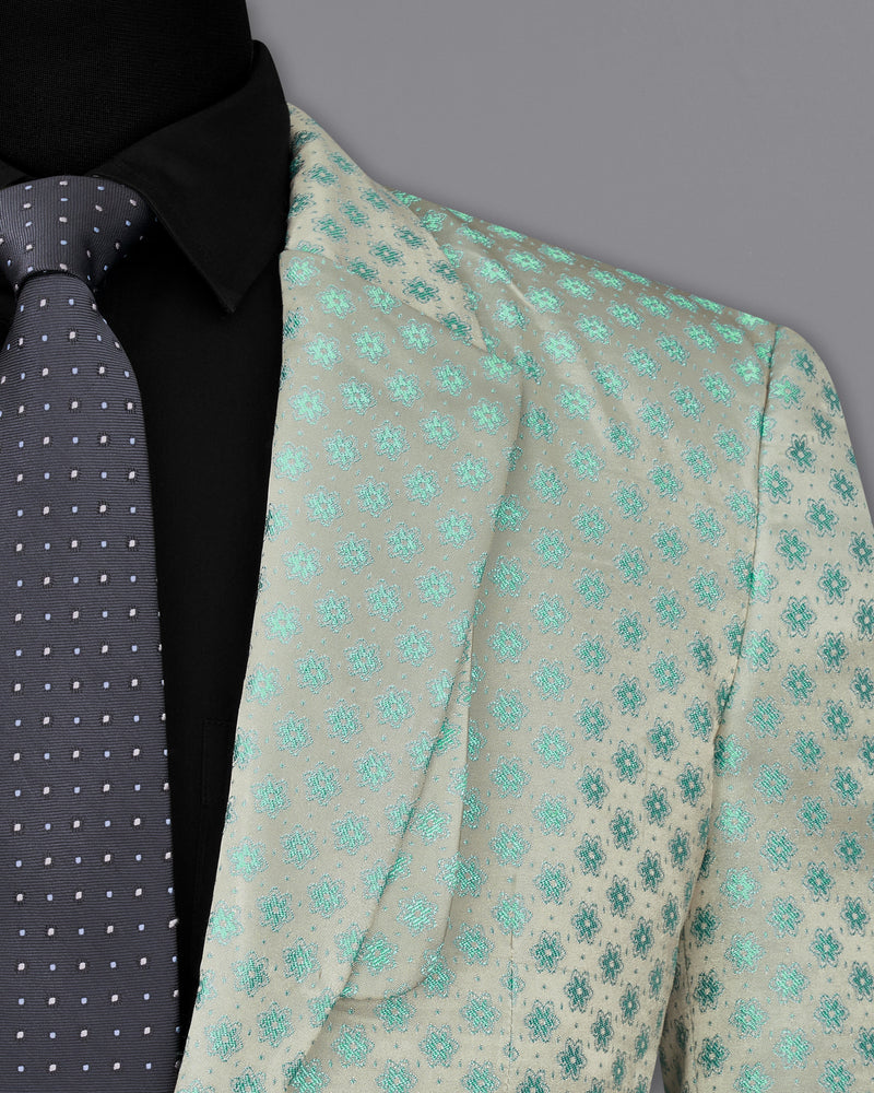 Persian with Celeste Green Jacquard Textured Designer Blazer BL2347-SB-D211-36, BL2347-SB-D211-38, BL2347-SB-D211-40, BL2347-SB-D211-42, BL2347-SB-D211-44, BL2347-SB-D211-46, BL2347-SB-D211-48, BL2347-SB-D211-50, BL2347-SB-D211-52, BL2347-SB-D211-54, BL2347-SB-D211-56, BL2347-SB-D211-58, BL2347-SB-D211-60