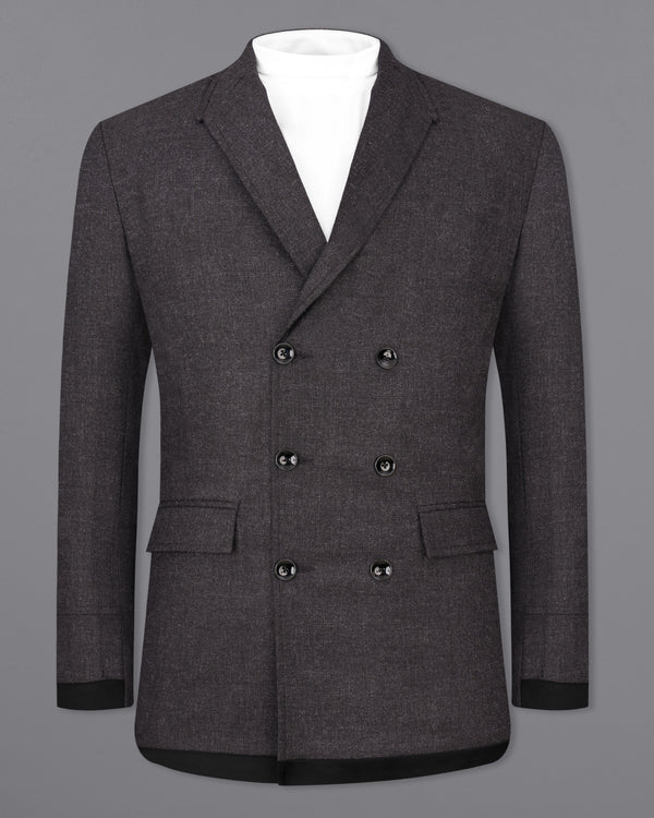  Bleached Gray Wool Rich Double Breasted Blazer BL2441-DB-D240-36,BL2441-DB-D240-38,BL2441-DB-D240-40,BL2441-DB-D240-42,BL2441-DB-D240-44,BL2441-DB-D240-46,BL2441-DB-D240-48,BL2441-DB-D240-50,BL2441-DB-D240-52,BL2441-DB-D240-54,BL2441-DB-D240-56,BL2441-DB-D240-58,BL2441-DB-D240-60