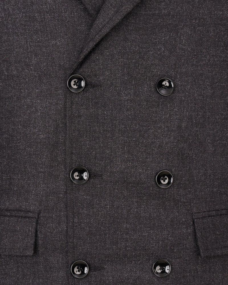  Bleached Gray Wool Rich Double Breasted Blazer BL2441-DB-D240-36,BL2441-DB-D240-38,BL2441-DB-D240-40,BL2441-DB-D240-42,BL2441-DB-D240-44,BL2441-DB-D240-46,BL2441-DB-D240-48,BL2441-DB-D240-50,BL2441-DB-D240-52,BL2441-DB-D240-54,BL2441-DB-D240-56,BL2441-DB-D240-58,BL2441-DB-D240-60