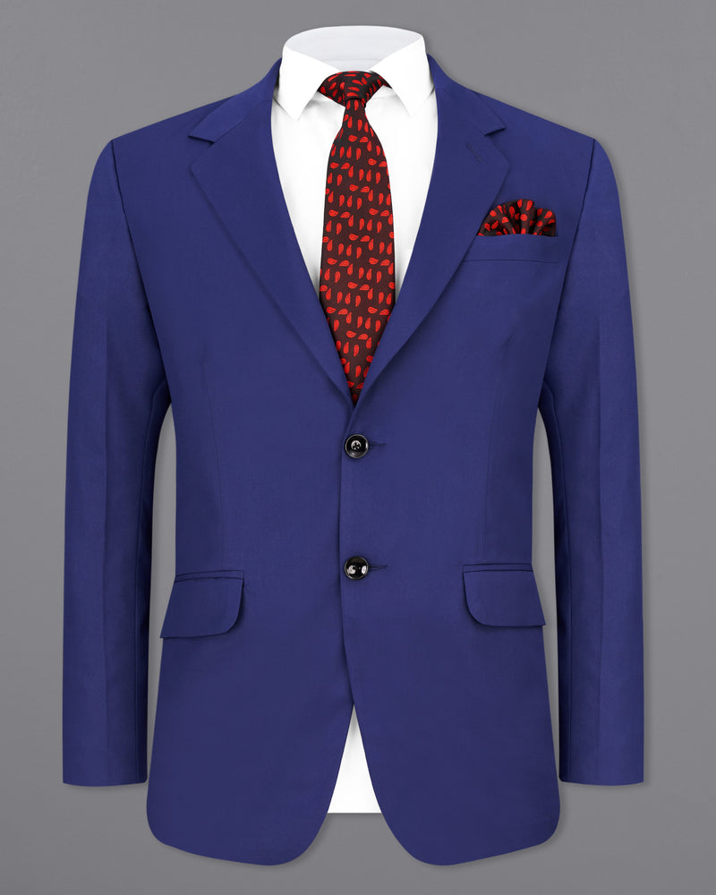 Royal Blue Single Breasted Blazer BL2451-SB-36, BL2451-SB-38, BL2451-SB-40, BL2451-SB-42, BL2451-SB-44, BL2451-SB-46, BL2451-SB-48, BL2451-SB-50, BL2451-SB-52, BL2451-SB-54, BL2451-SB-56, BL2451-SB-58, BL2451-SB-60		