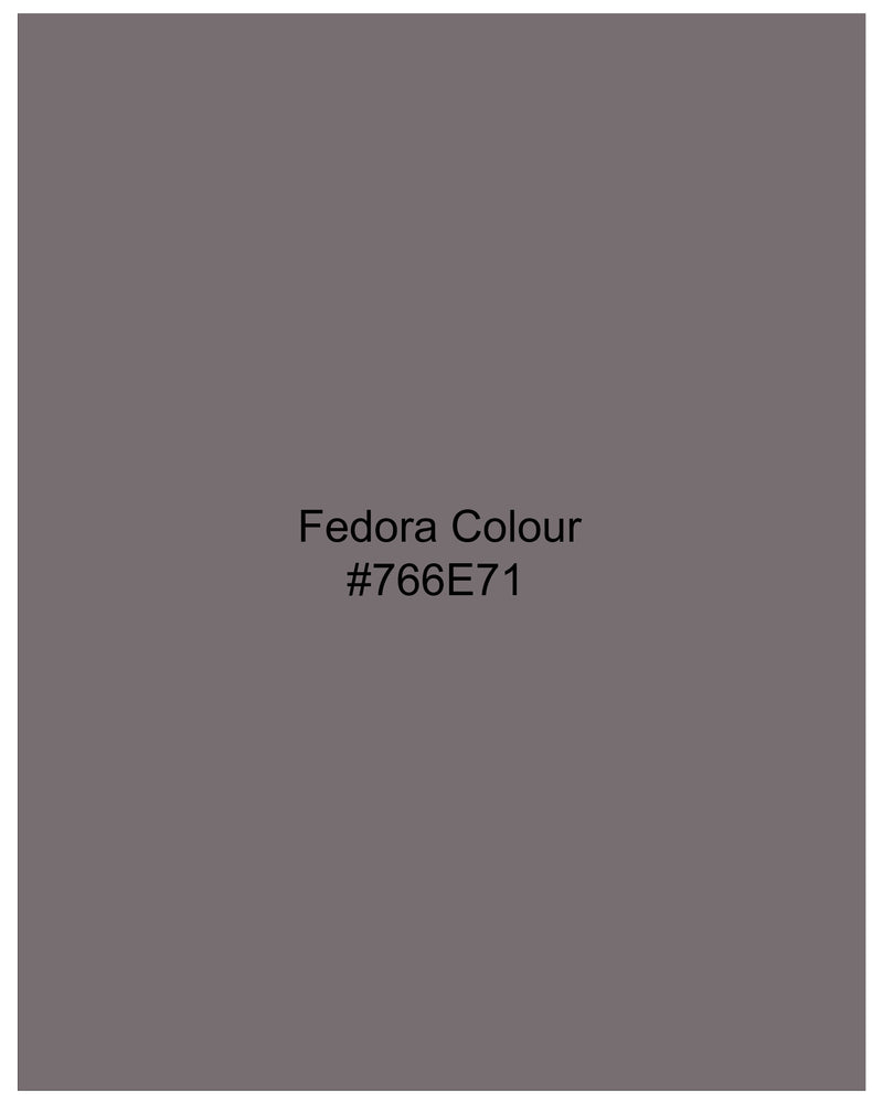 Feroda Gray with Black Piping Work Wool Rich Designer Blazer