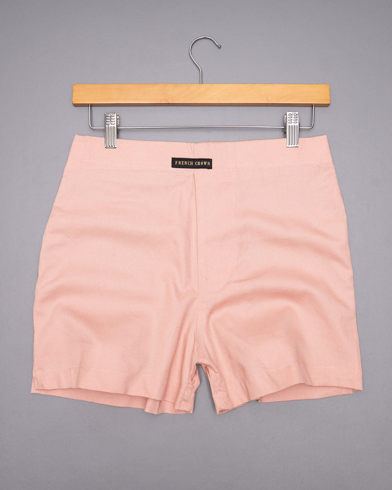 Blush Pink Premium Dobby Cotton Boxers BX382-02-28, BX382-02-30, BX382-02-32, BX382-02-34, BX382-02-36, BX382-02-38, BX382-02-40, BX382-02-42, BX382-02-44