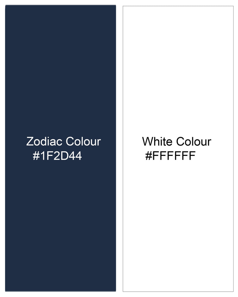 Zodiac Blue with Ikat Printed Premium Tencel Boxers BX399-02-28, BX399-02-30, BX399-02-32, BX399-02-34, BX399-02-36, BX399-02-38, BX399-02-40, BX399-02-42, BX399-02-44
