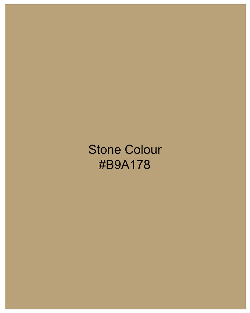 Stone Brown Twill Premium Cotton Boxers with Dawn Cream Multicolored Floral Textured Premium Tencel Boxers Combo