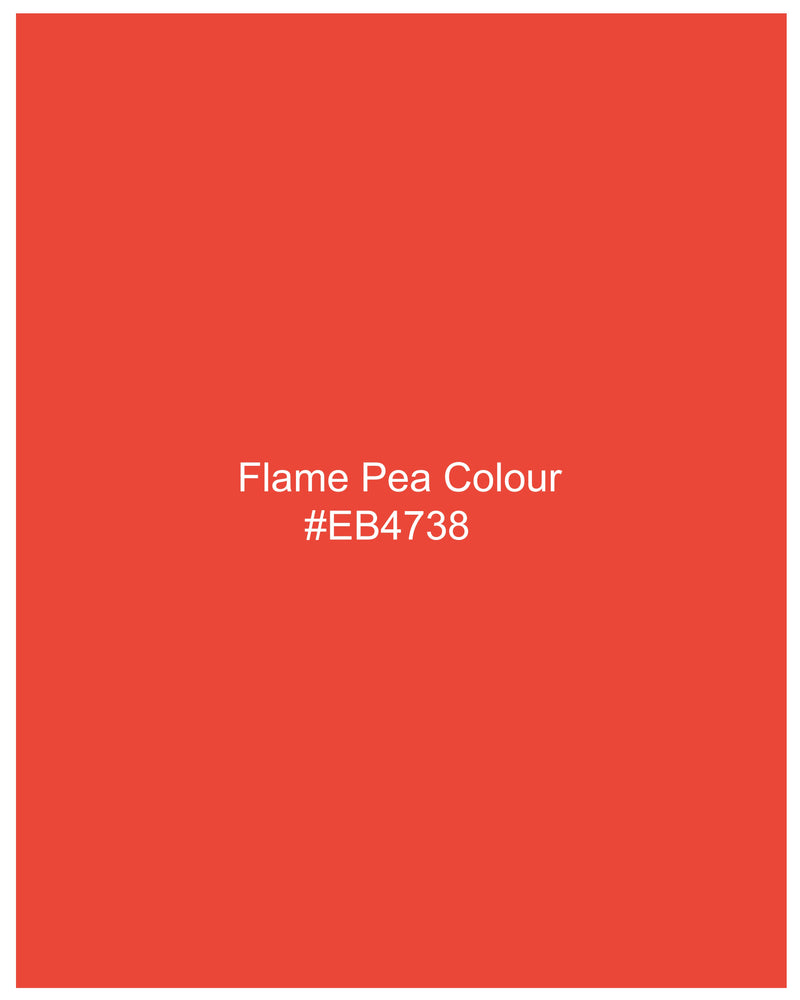 Flame Pea Red Dobby Boxers
