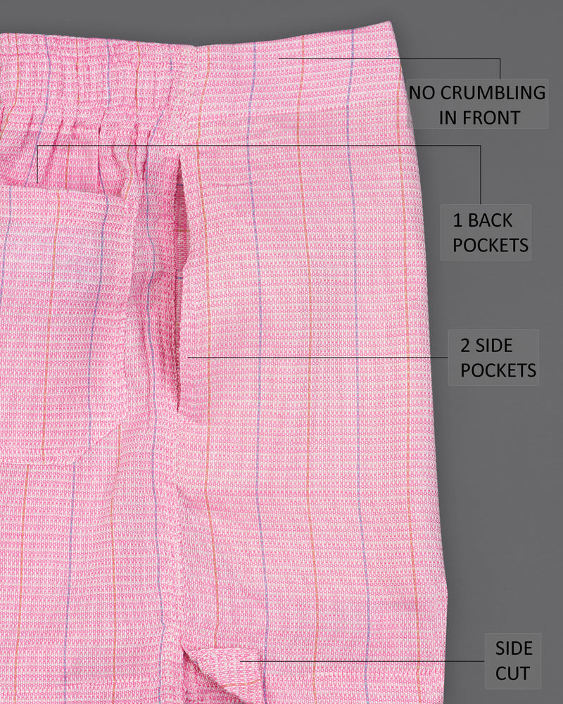 Blossom Pink Striped Dobby Boxers