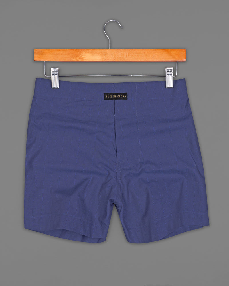 Colonial Sky-Blue Premium Cotton Boxers and Twilight Blue Dobby Boxers Combo