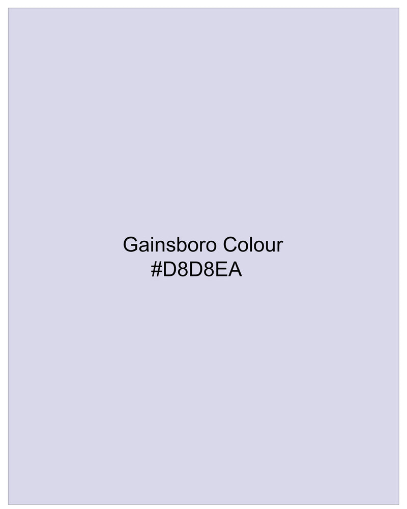 Gainsboro Sky Blue Luxurious Linen Boxers