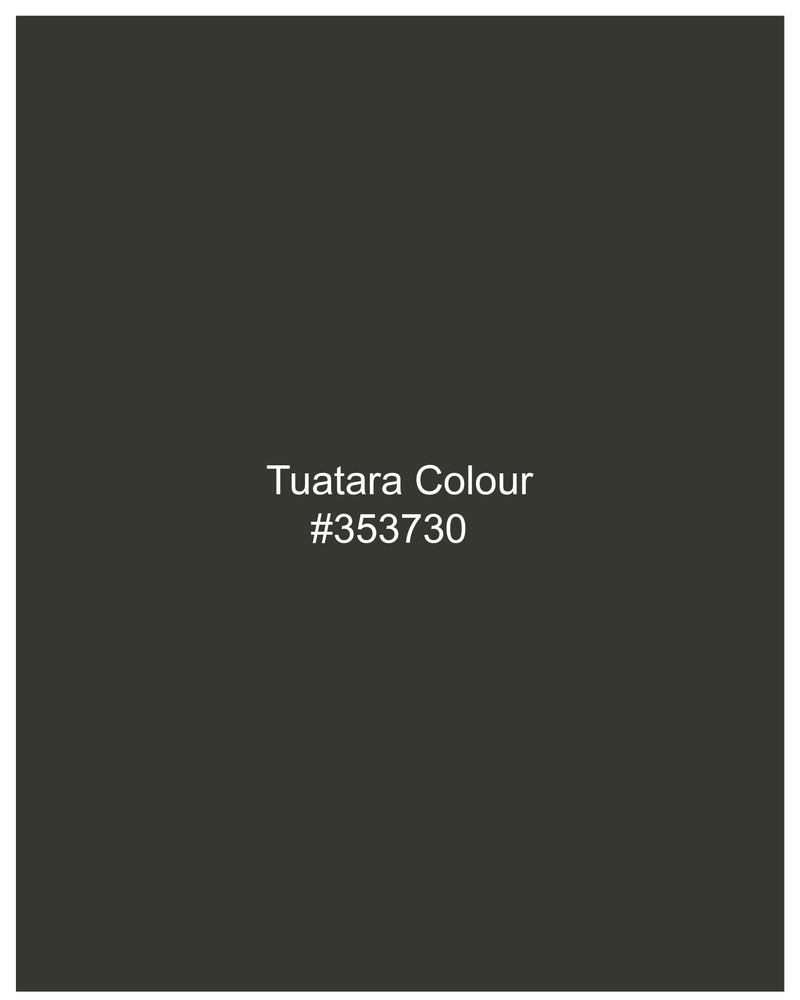 Tuatara Dark Green Premium Cotton Boxers