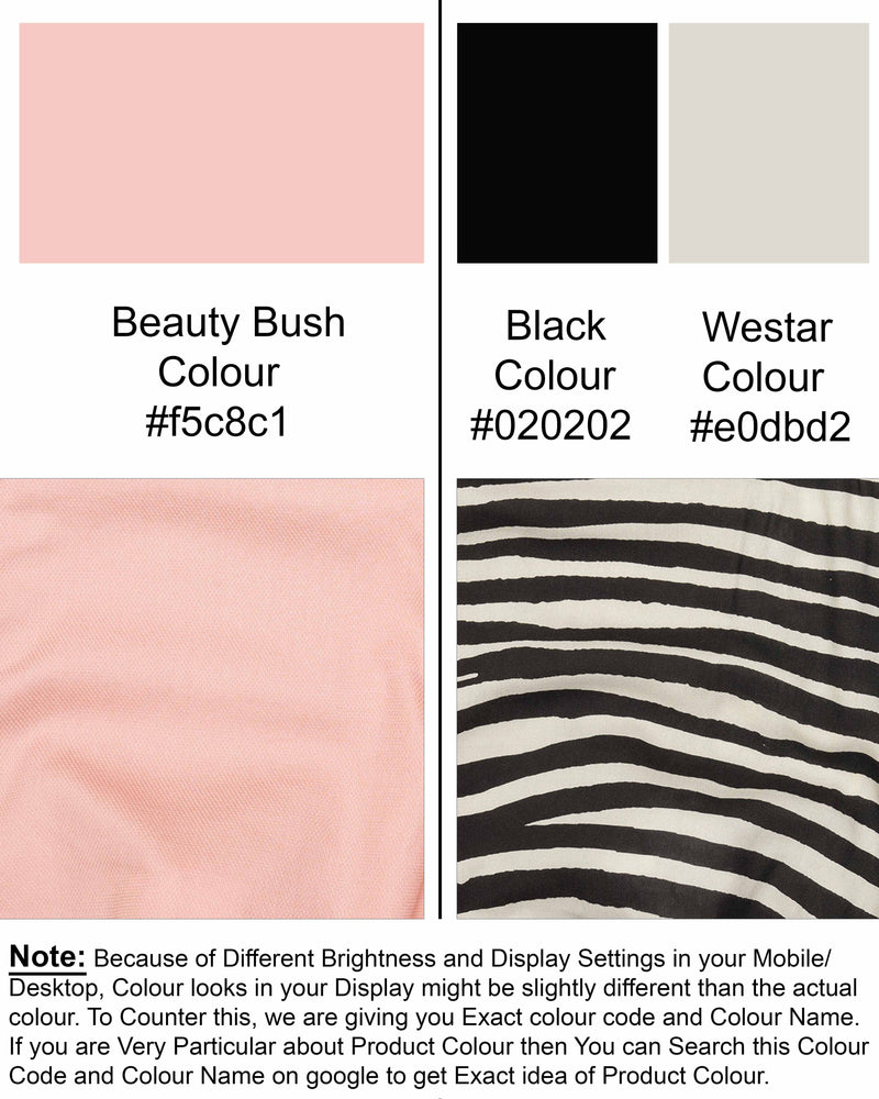 Blush Pink Premium Dobby and Jade Black with Westar Stripes Tencel Boxers CBX382-28, CBX382-30, CBX382-32, CBX382-34, CBX382-36, CBX382-38, CBX382-40, CBX382-42, CBX382-44