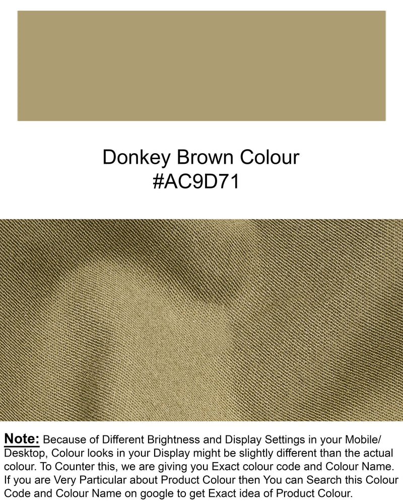 Donkey Brown rinsed Clean Look Stretchable Denim J124-32, J124-34, J124-36, J124-38, J124-40