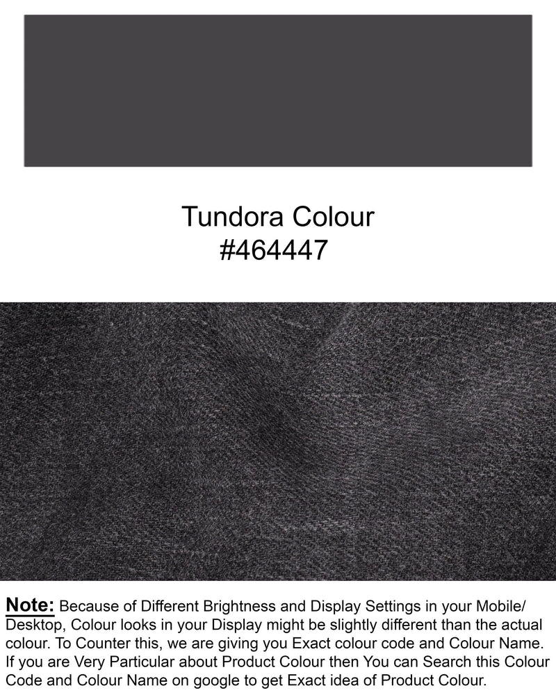 Tundora Gray Hand Sanding wash Clean Look Stretchable Denim J129-32, J129-34, J129-36, J129-38, J129-40