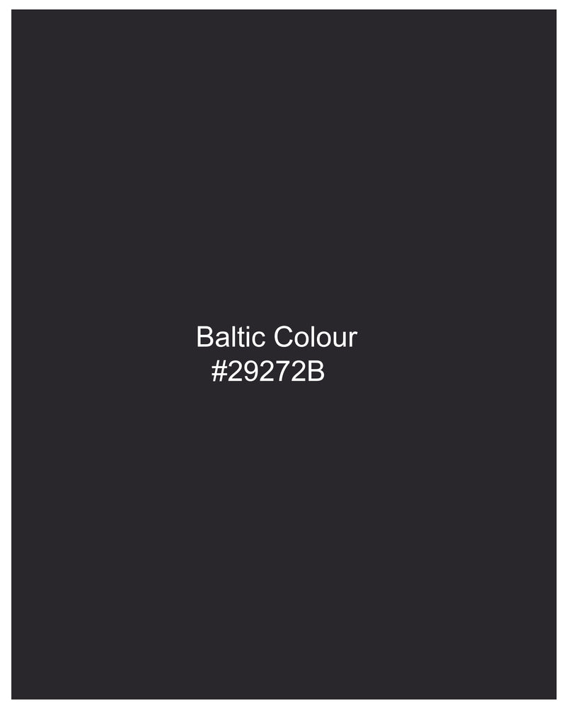 Baltic Black Rinse Wash Stretchable Denim