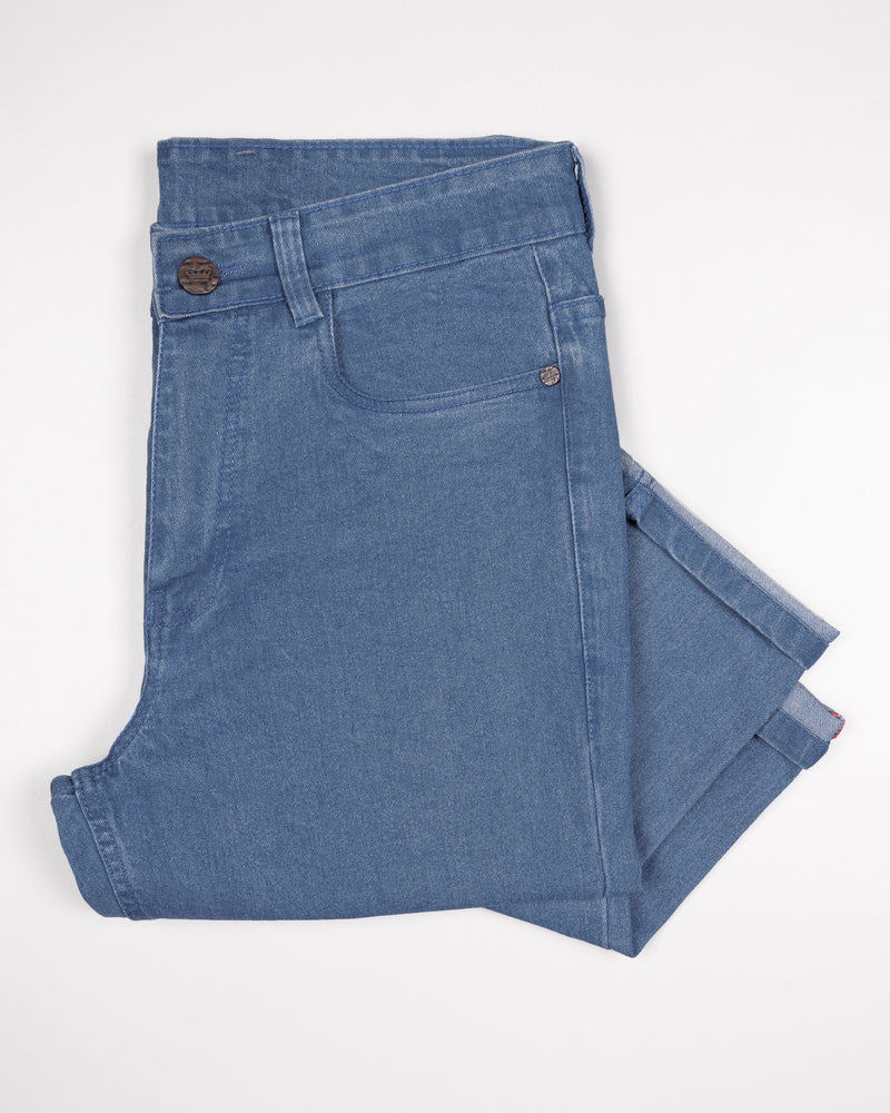 Blue Bayoux SLIM FIT MID-RISE CLEAN LOOK STRETCHABLE DENIM J81-36, J81-30, J81-32, J81-34, J81-38, J81-40