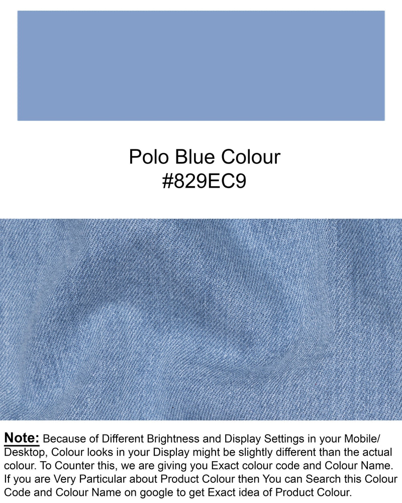 POLO BLUE SLIM FIT MID-RISE CLEAN LOOK STRETCHABLE DENIM J88-30, J88-32, J88-34, J88-36, J88-38, J88-40