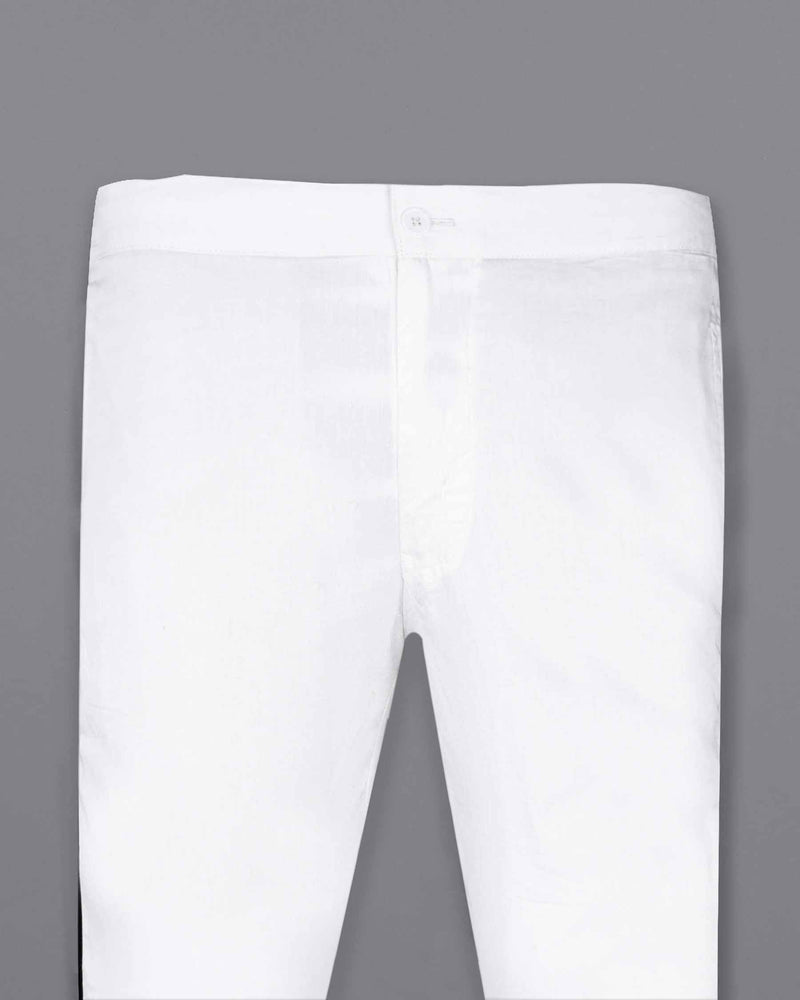 Bright White Super Soft Premium Cotton Designer Lounge Pant LP168-28, LP168-30, LP168-32, LP168-34, LP168-36, LP168-38, LP168-40, LP168-42, LP168-44